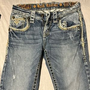 Rock revival, used, had a small torn on the knee